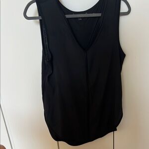 Black Sleeveless Women's Top
